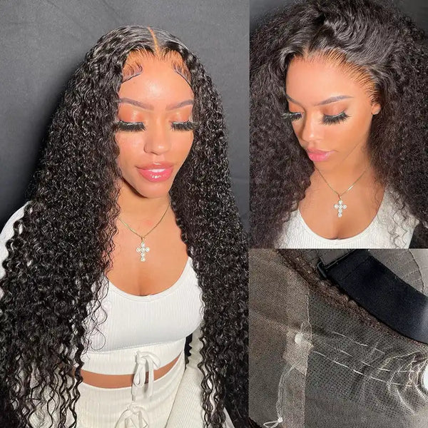 Flash Sale Invisi-Strap™ Snug Fit 360 HD Transparent Lace Wig Bleached Knots