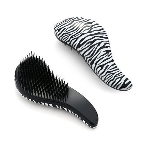 Professional modeling hair care zebra comb